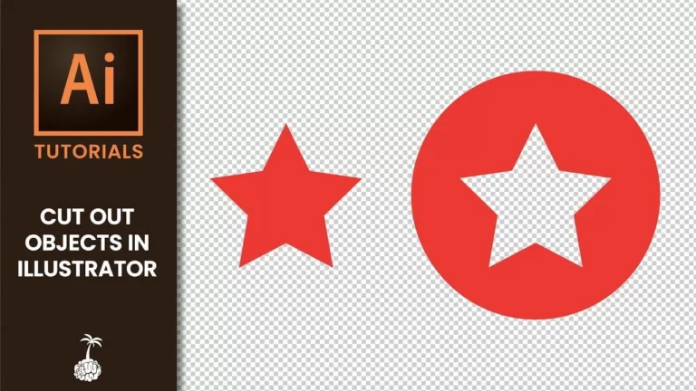 Cut Out Object in Adobe Illustrator Tutorial