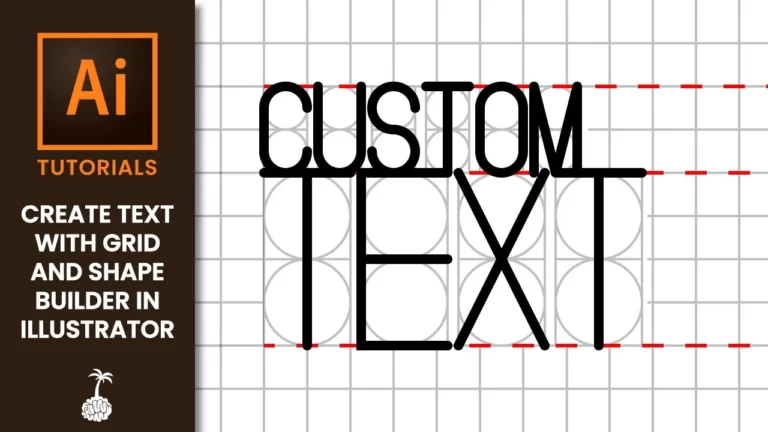 Typography Font Grid Tutorial in Illustrator