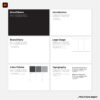 Brand Guidelines Template for Illustrator