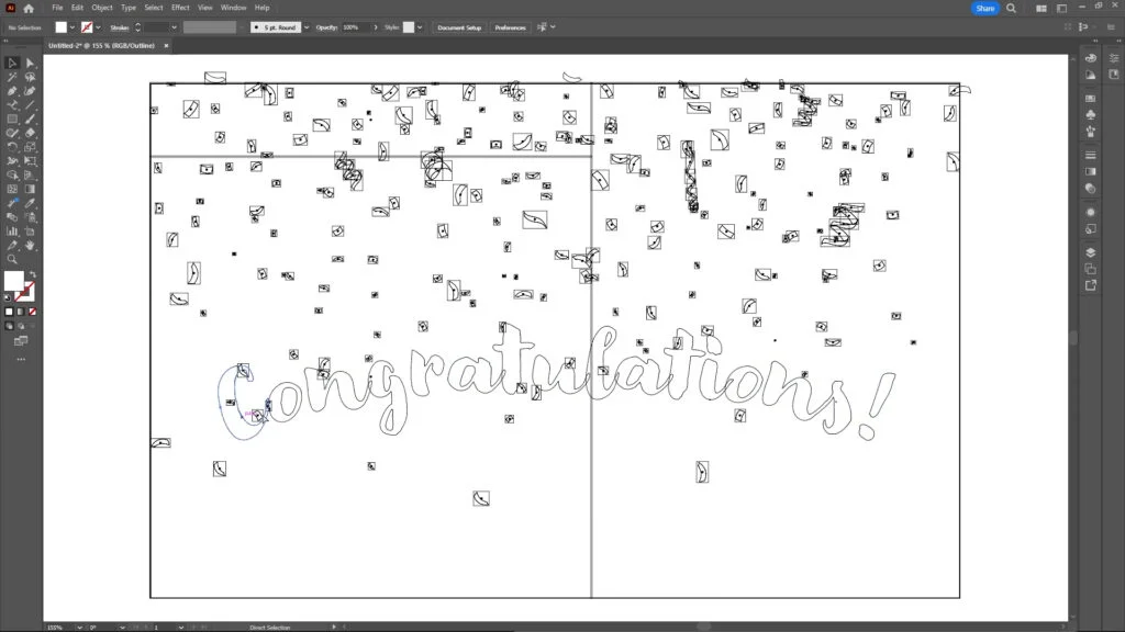Missing Fonts in Wireframe Mode