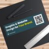 14871673175299254131_2048.jpeg Mind Island Design QR Bumper Sticker