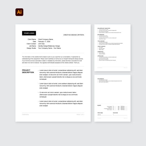 Design-Brief-Template-Cover-1 Design Brief Template for Illustrator