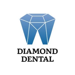 Diamond Dental Logo Vertical