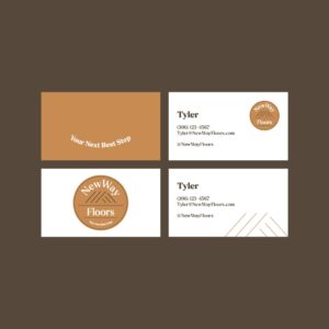 NewWay Floors Business Cards