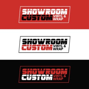 Showroom Custom Vinyl Logo