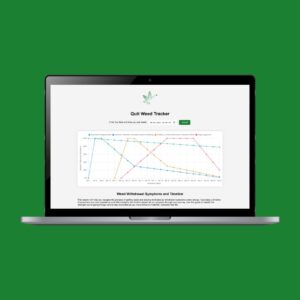 Quit Weed Tracker Website Design