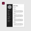 Creative Resume Template for InDesign