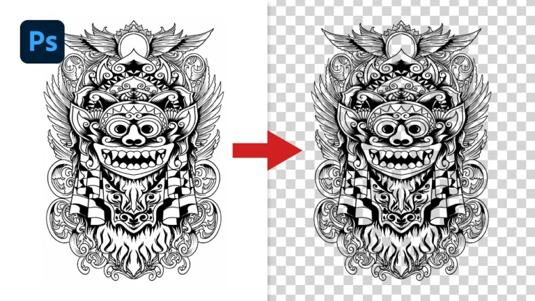 Remove White Background in Photoshop